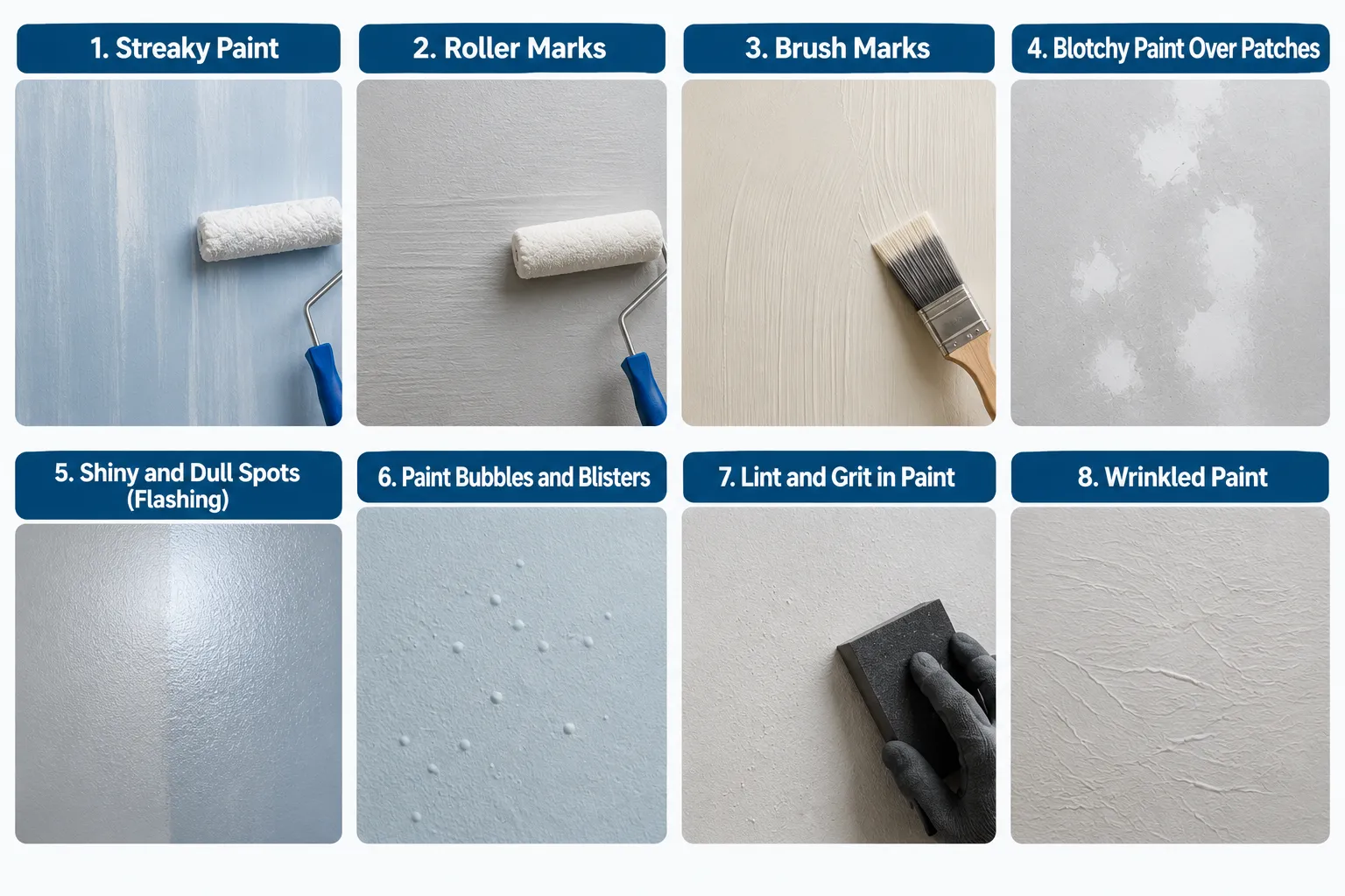 How to Fix Specific Paint Problems by homes remedy