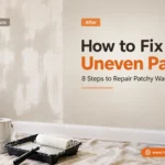 How to Fix Uneven Paint 8 Steps to Repair Patchy Walls & Streaks by Homes Remedy