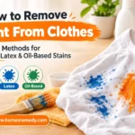How to Remove Paint From Clothes 10 Easy Methods for Acrylic, Latex & Oil-Based Stains