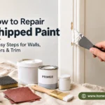How to Repair Chipped Paint 9 Easy Steps for Walls & Doors