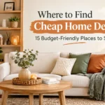 Where to Find Cheap Home Decor 15 Budget-Friendly Places